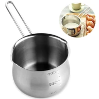 baby food non stick pan milk pot butter chocolate melted heating pot warmer pan small saucepan cheese pot with pour spouts