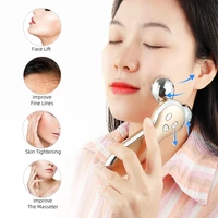 3d roller v face lifting massager anti double chin facial lifting firming body shaping roller muscle relaxation massage for face