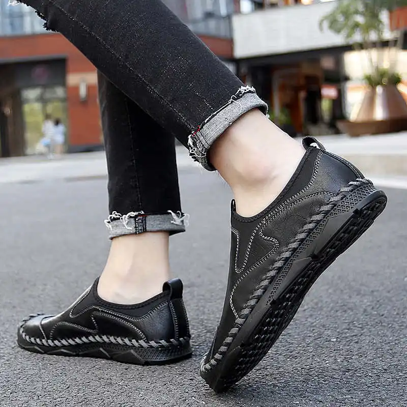 

Plus Number Shoelaces For Sneakers Designer Luxury 2021 Rain Leather Casual Shoes Choes Men Loafers Shoes Moccasins Men Tennis