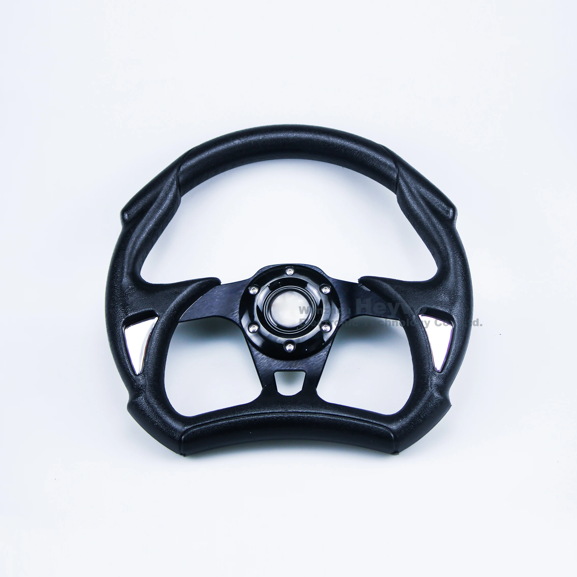 Универсальный спортивный руль 13 дюймов 320 мм Кожаный Автомобильный гоночный