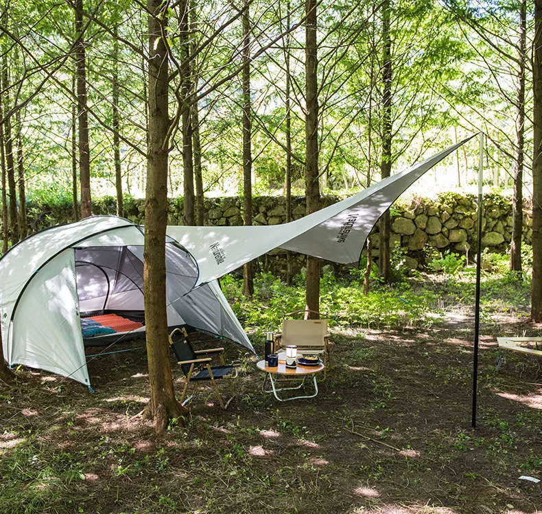 Naturehike shelter Diamond с серебряным покрытием шторка для неба тент ультра светильник