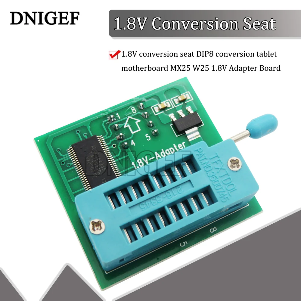 DNIGEF 1 8 V место для преобразования SOP8 DIP8 плоский преобразователь плоская