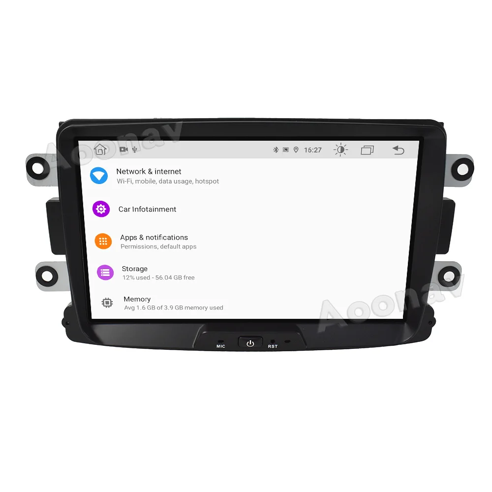 2 din Android 10 car radio For Renault Universal 2011-2017 multimedia Navigation Video Audio Radio Head Unit Player | Автомобили и