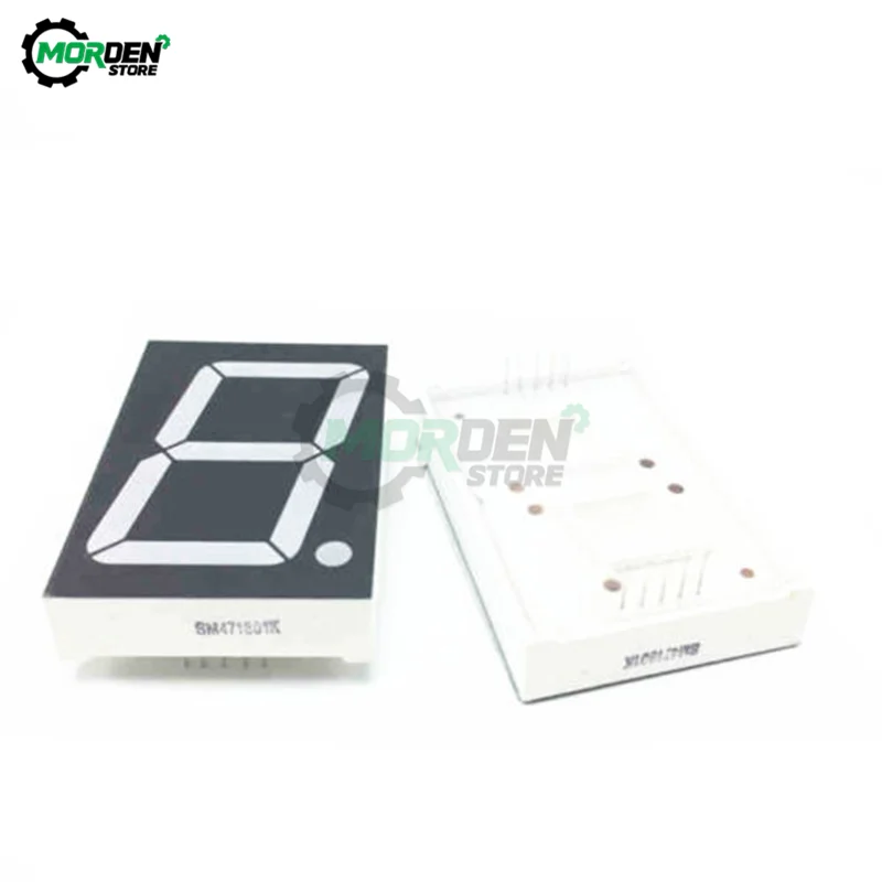 1.8 Inch LED Module Common Cathode 10 Pin 1 Bit 7 Segment 2.2 x 1.5 0.43 Red Display Digital Tube | Инструменты