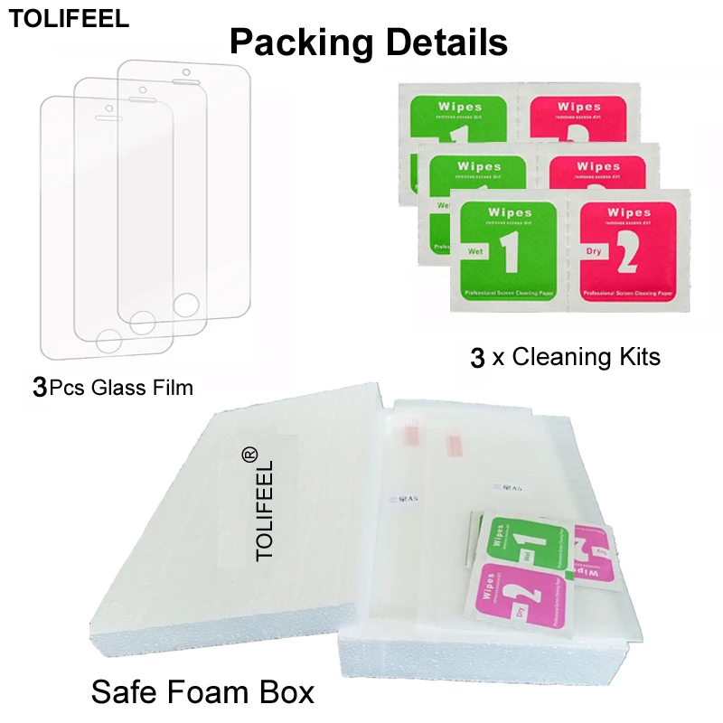 Закаленное стекло для Letv LeEco Le S3 Защитная пленка X622 X522 X626 3 шт. | Мобильные телефоны