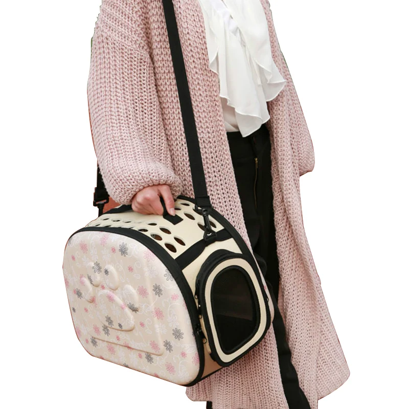 Сумка для домашних животных переносная сумка кошек складная дорожная сетчатые