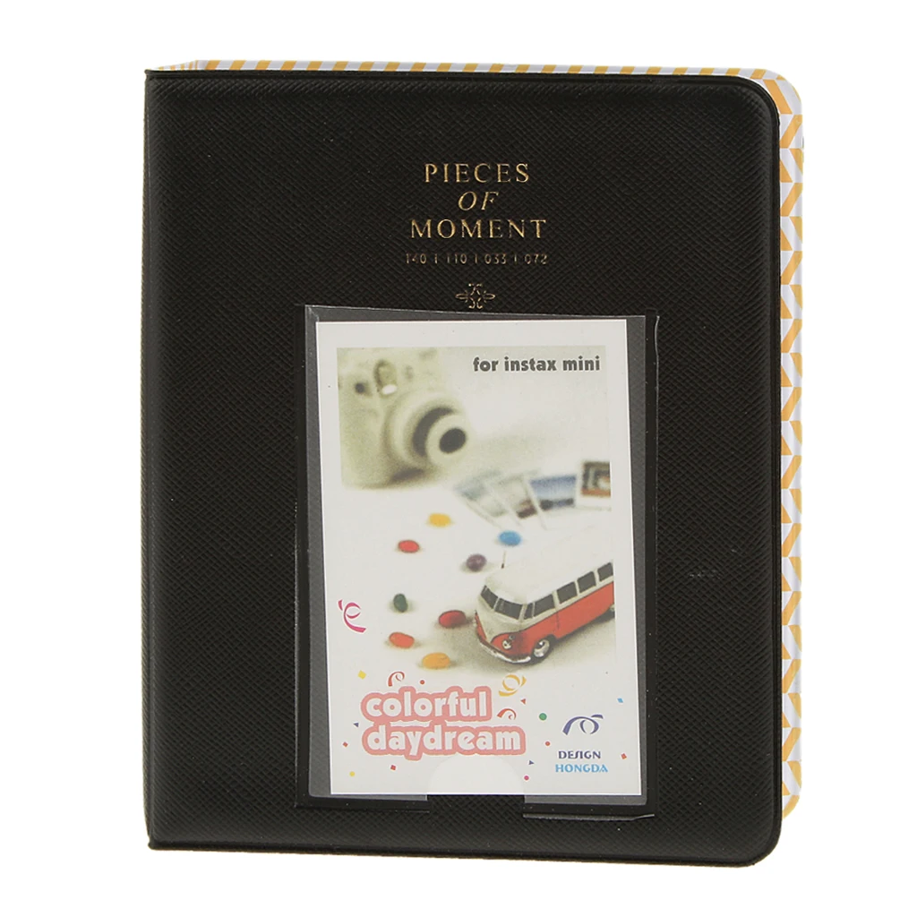 

Фотоальбом для мгновенных фотографий, 64 фотографий для Fuji Instax Black