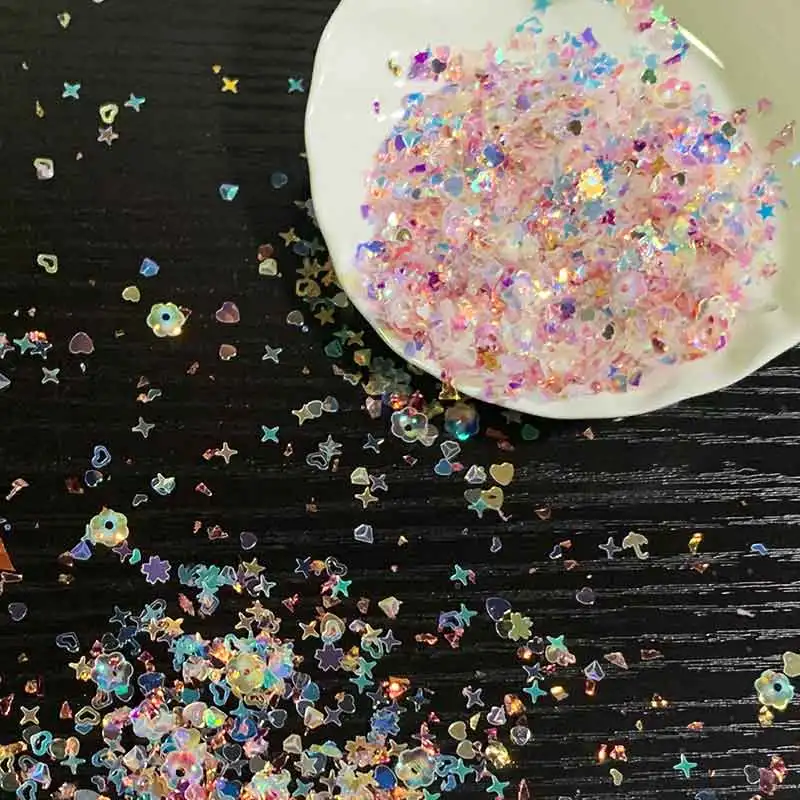 30 г/ОПП блестящие пузырьки розовый шейкер смешанный встряхивание открытка