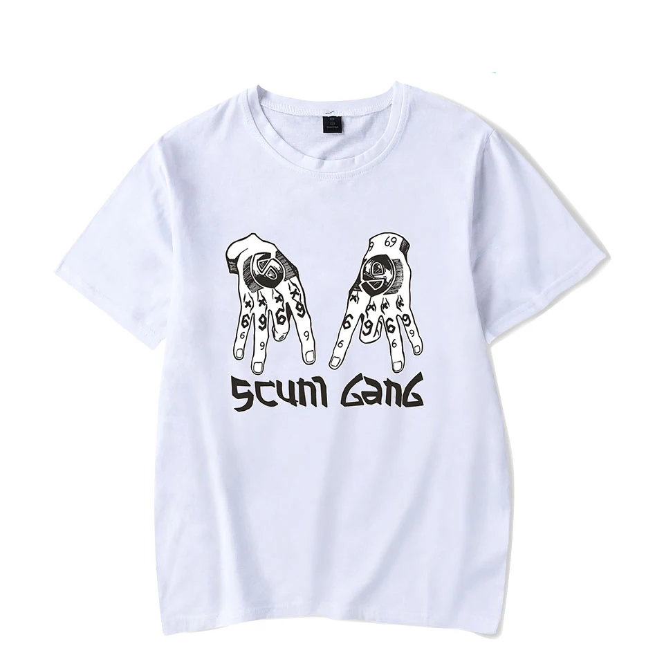 

2021 New Hip Hop T Shirts Rapper 6ix9ine T-Shirt Men Women Fashion Casual T Shirts Gesture T-Shirt Streetwear Popular Summer Tee