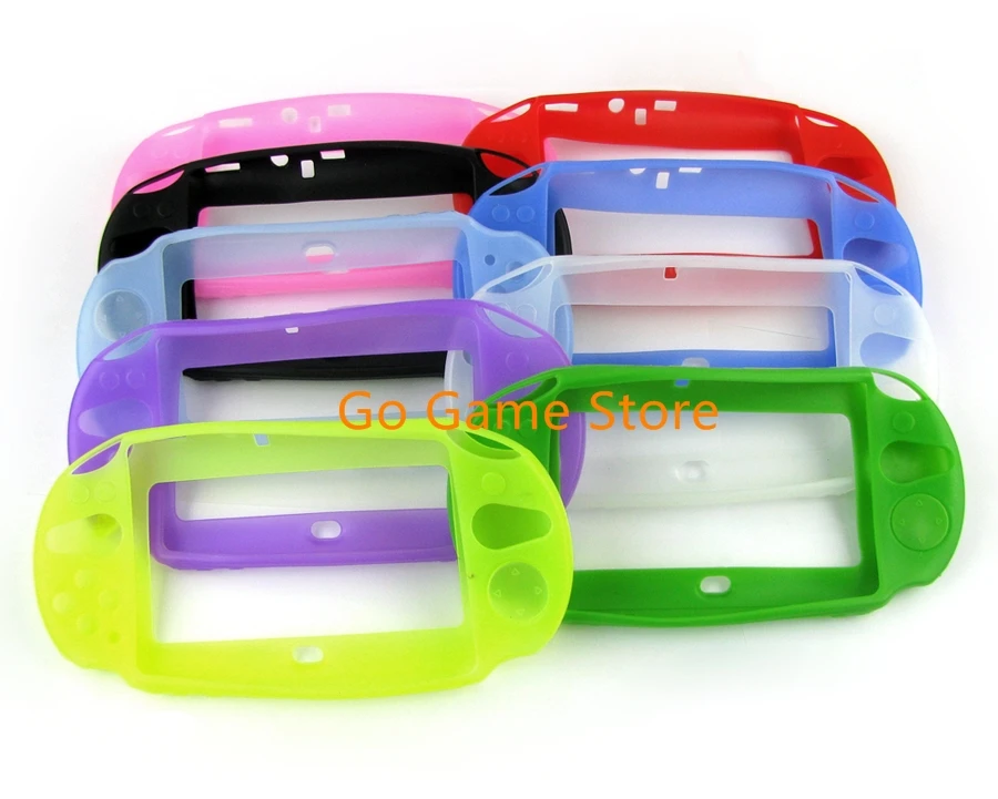 1 шт./лот для консоли PSV 2000 PSVita PSV2000 мягкая силиконовая защита кожи защитный чехол