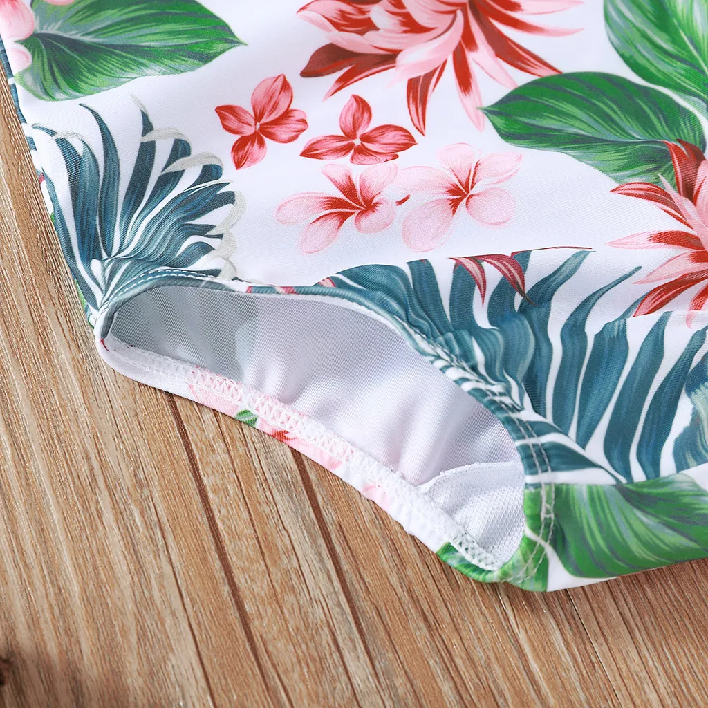 

Child Sleeveless Floral Swimsuit One-Piece Toddler Kids Baby Swimwear Girls Flower Bikini Swimsuit Bathing Suit