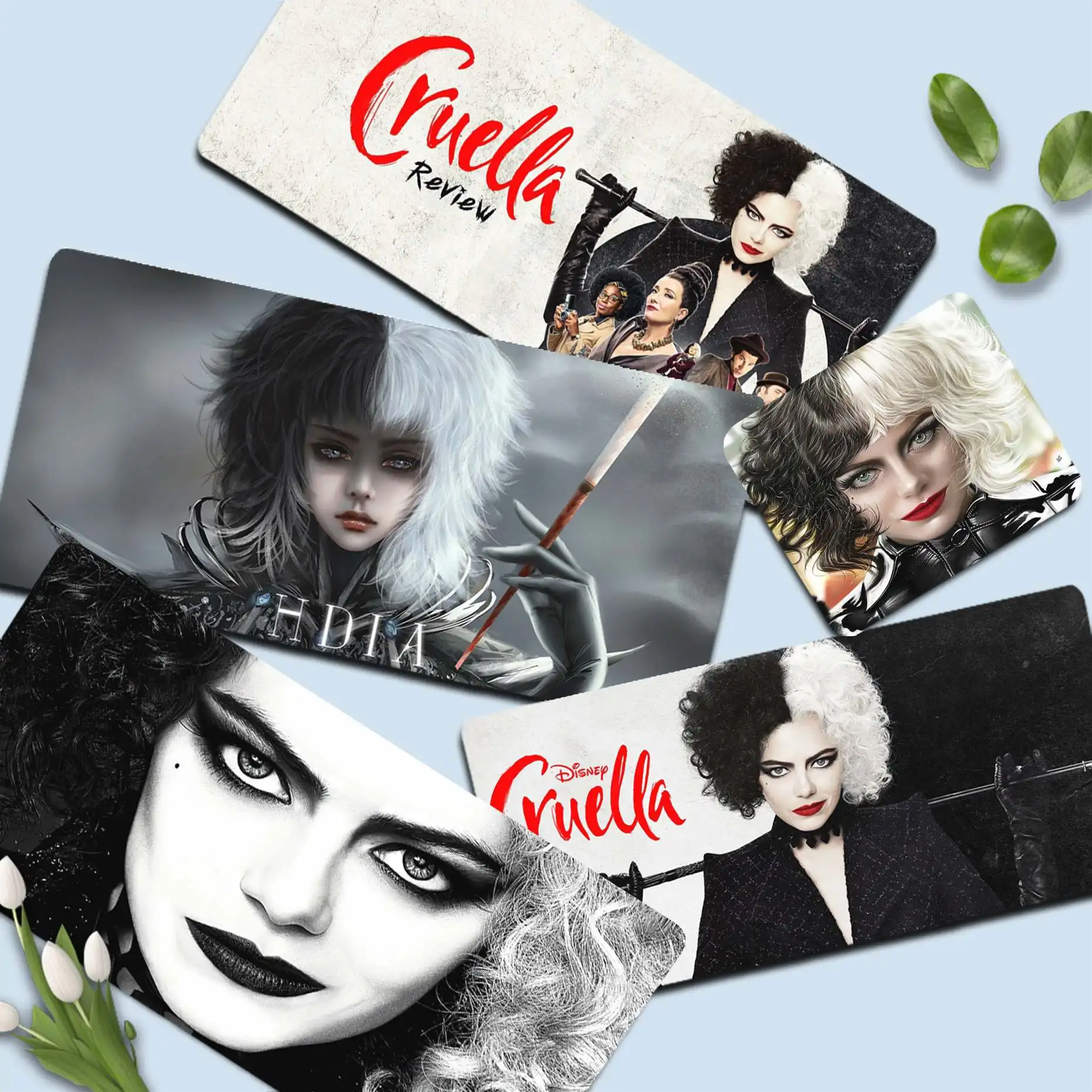 

DisneyCruella De Vil Cute Gaming Player Desk Laptop Rubber Mouse Mat Size For Large Edge Locking Gameing World Of Tanks CS GO