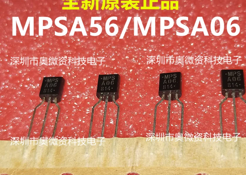 

MeiMxy 50PCS/LOT MPSA56 TO92 A56 TO-92 Transistor