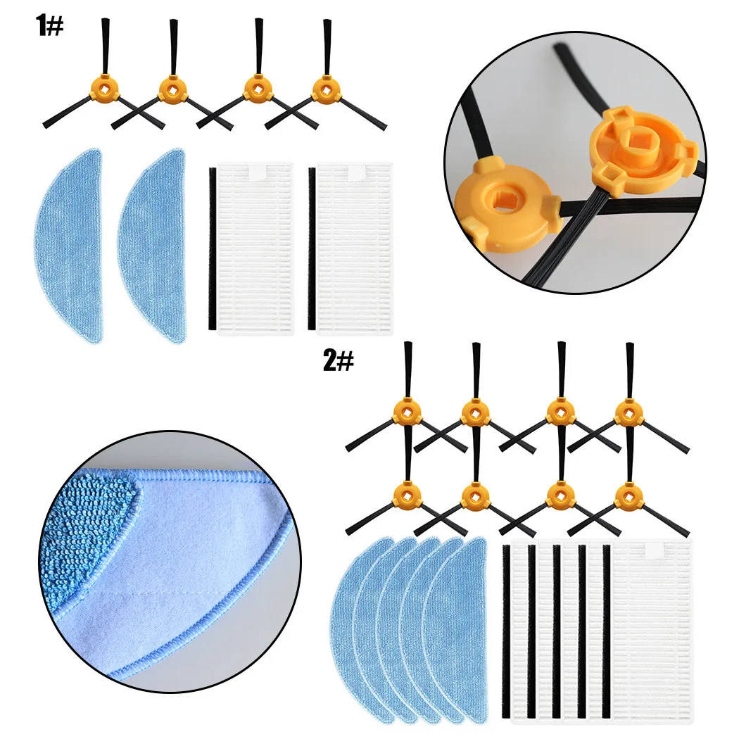 

Filter Side Brush Suitable For Lefant M200/M201/M501/M520/M571/T700/M520M/M501-A Robotic Vacuum Cleaner Parts