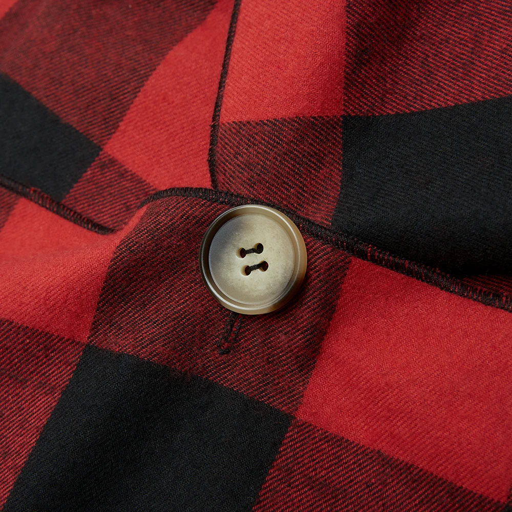 

PopReal Parent-Child Outfit Fashion Plaid Print Cloak Mother Kids Pluvial Family Matching Clothes Mother Daughter Outfits