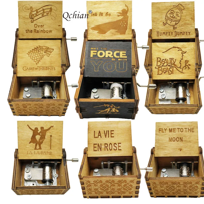 LA LAND Игра престолов Красавица и Чудовище ты моя солнышко деревянная музыкальная