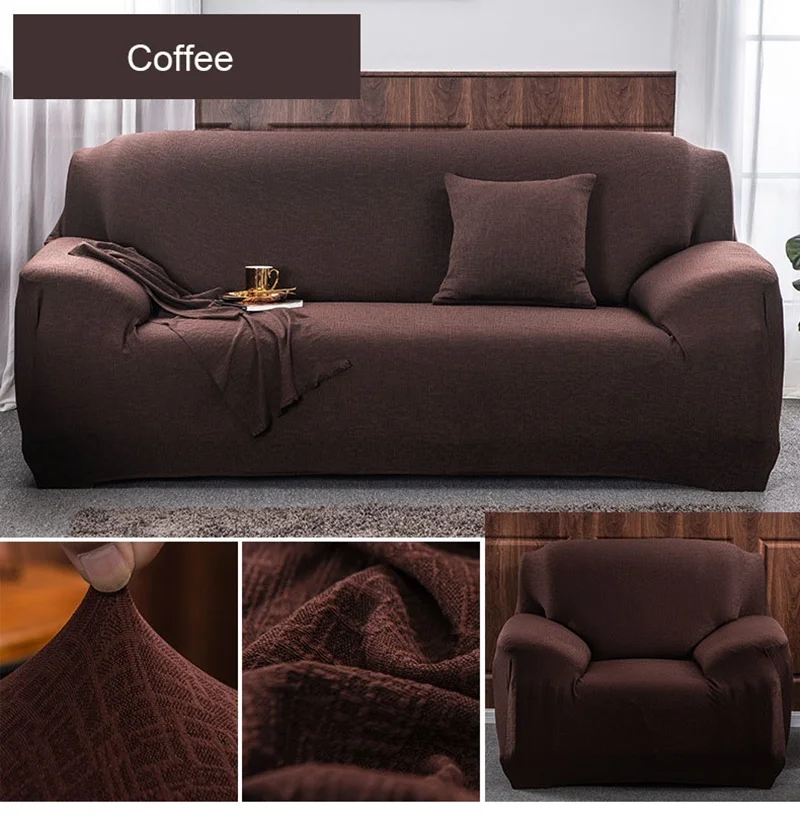 

Thick Sofa Protector Jacquard Solid Printed Sofa Covers For Living Room Couch Cover Corner Sofa Slipcover L shape