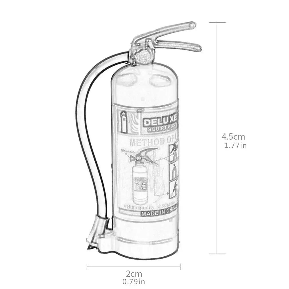 

1/10 RC Crawler Accessory Parts Fire Extinguisher Model For Axial SCX10 TRX4 Extinguisher For kids Car Model Accessories Toys