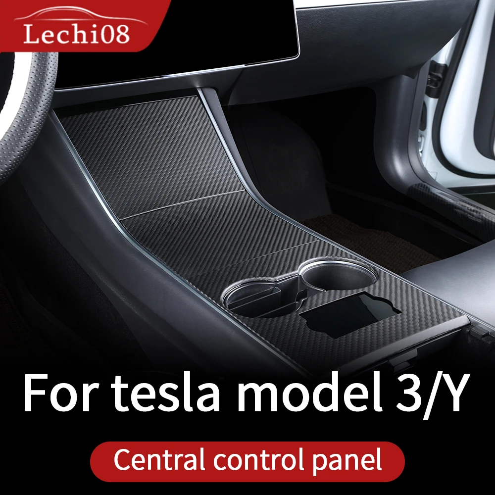 

Аксессуары для tesla model 3/2016-2019 Автомобильная центральная консоль tesla model 3 tesla, центральная консоль tesla model 3 carbon