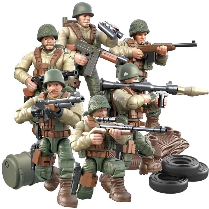

Military series Special Forces Field Simulation Training soldier DIY Model Building Blocks Toys Gifts