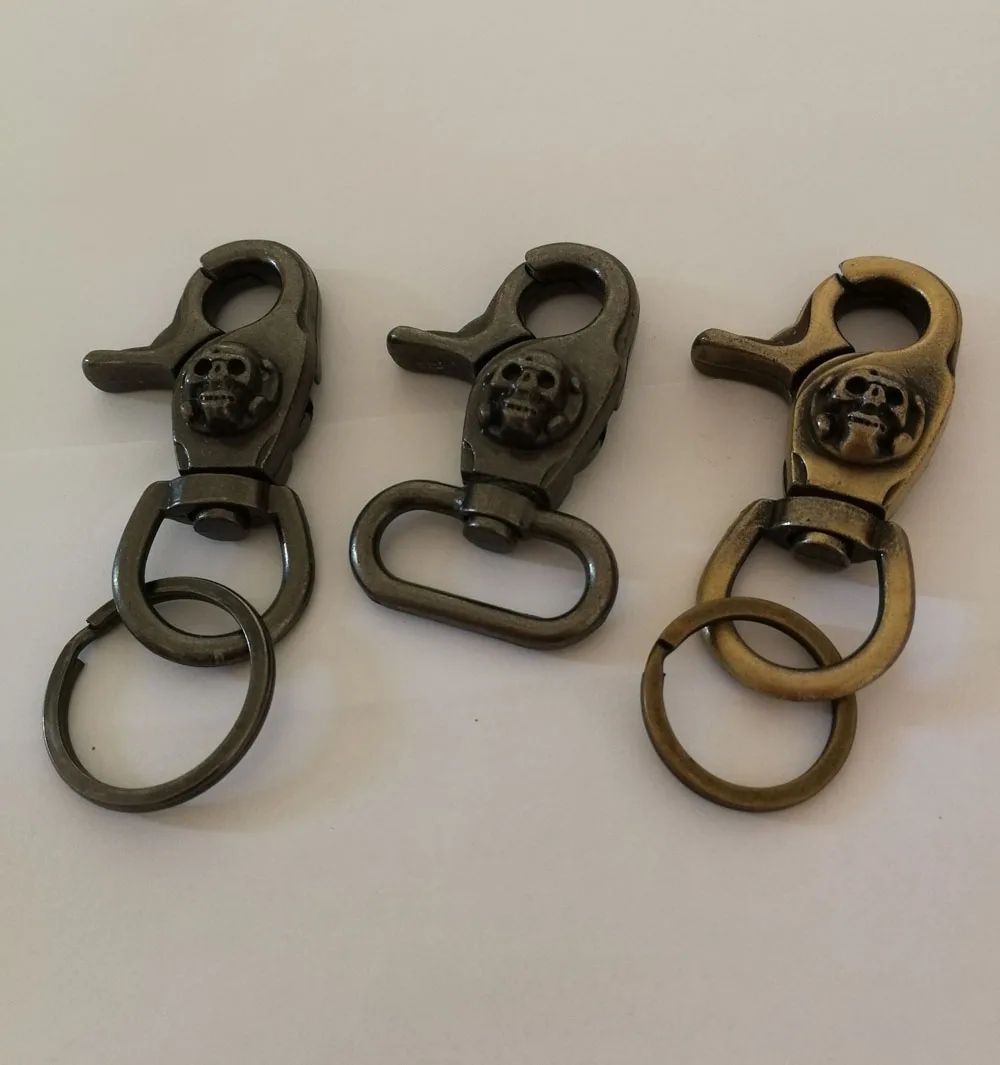 Брелок для ключей BikerMC в виде черепа аксессуар одежды брелок крючок | Дом и сад