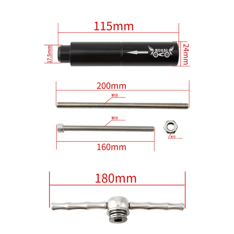 

Bicycle Axle Center Press-In Shaft Static Installation Disassembly Tool Suit BB86/30/92/PF30 Mountain Bike Road Fixed Gear