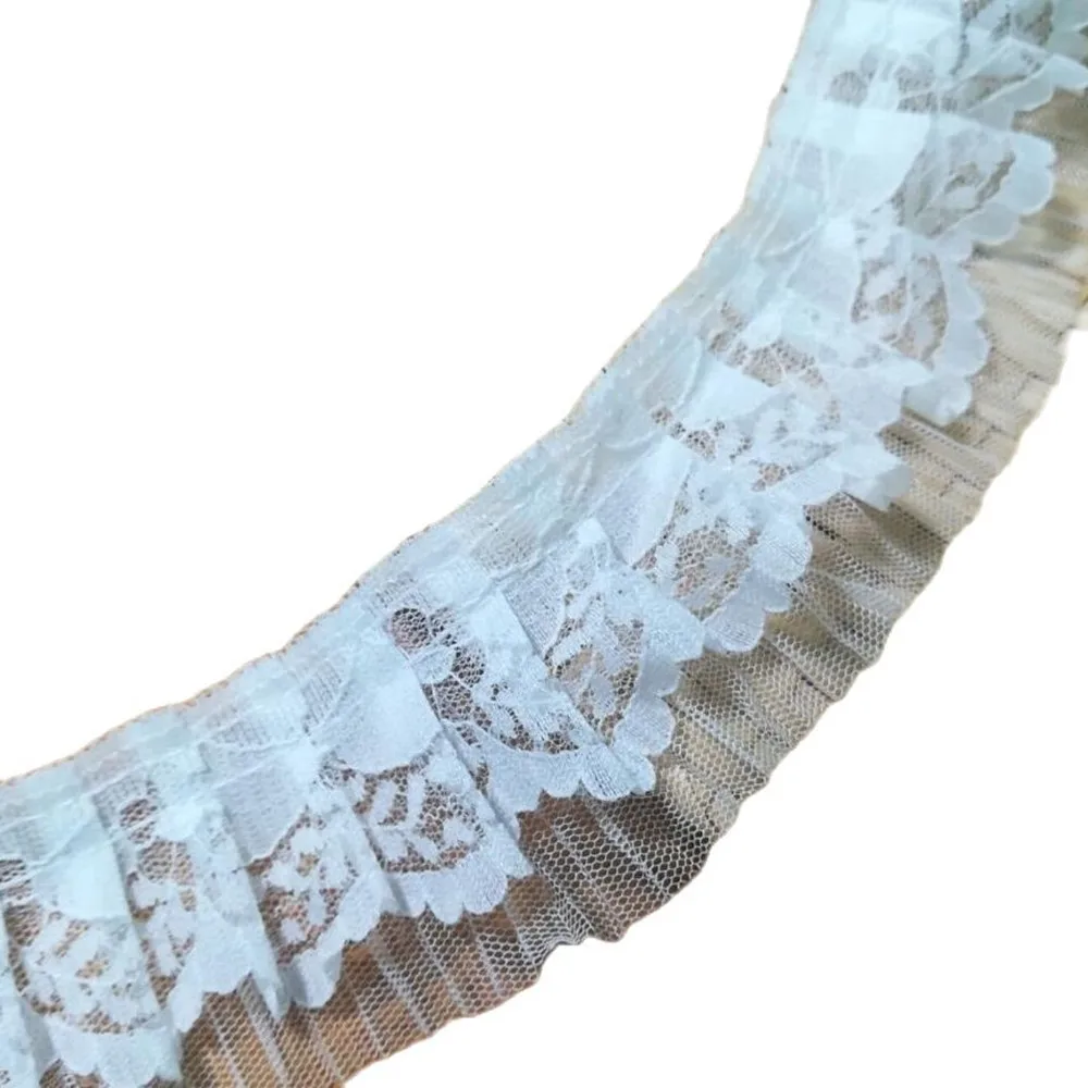 1 м вышивка цветок кружева ткань гипюровые ленты 5 см шитье белые отделка для