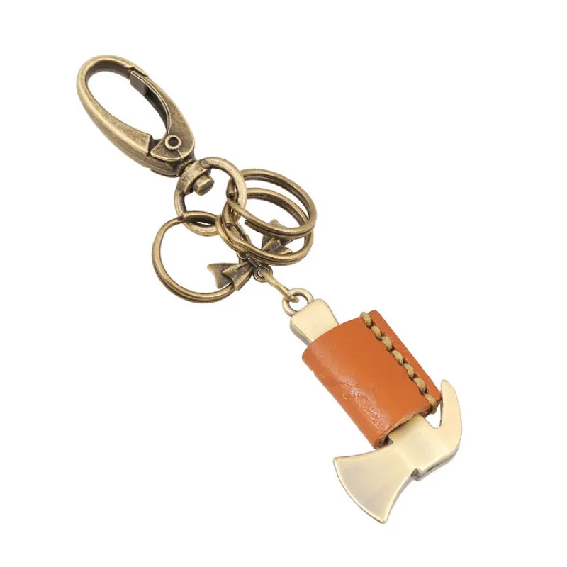 Модные Винтажные Ювелирные изделия механик работа Бронзовый молоток