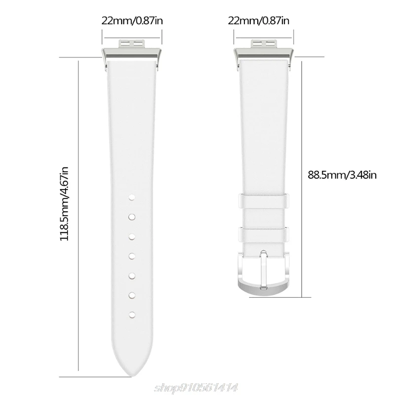 

Replacement Band - Genuine Leather Smart Watch Wrist Band Strap Wristband for Huawei Watch Fit with Tools A23 21 Dropshipping