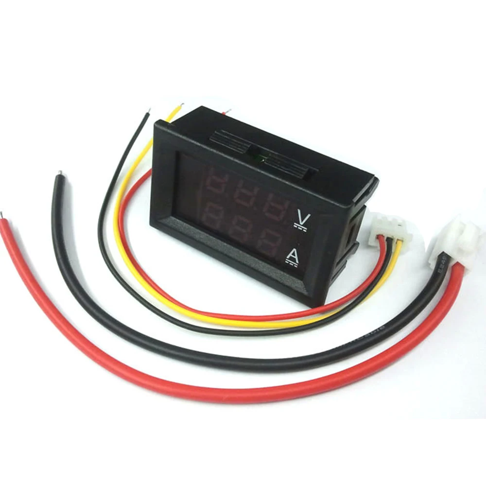 100V 10A DC Цифровой вольтметр Амперметр постоянного тока светодиодный Усилитель