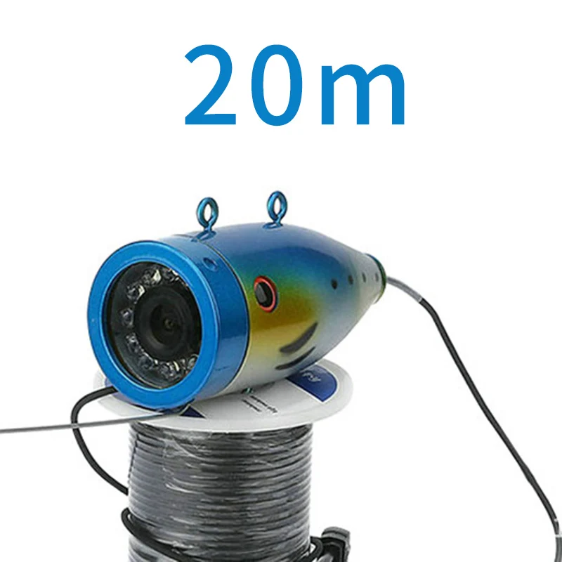

7 Inch HD Underwater Fishing Video Camera Kit LEDs Video Fish Finder 20M with US Plug