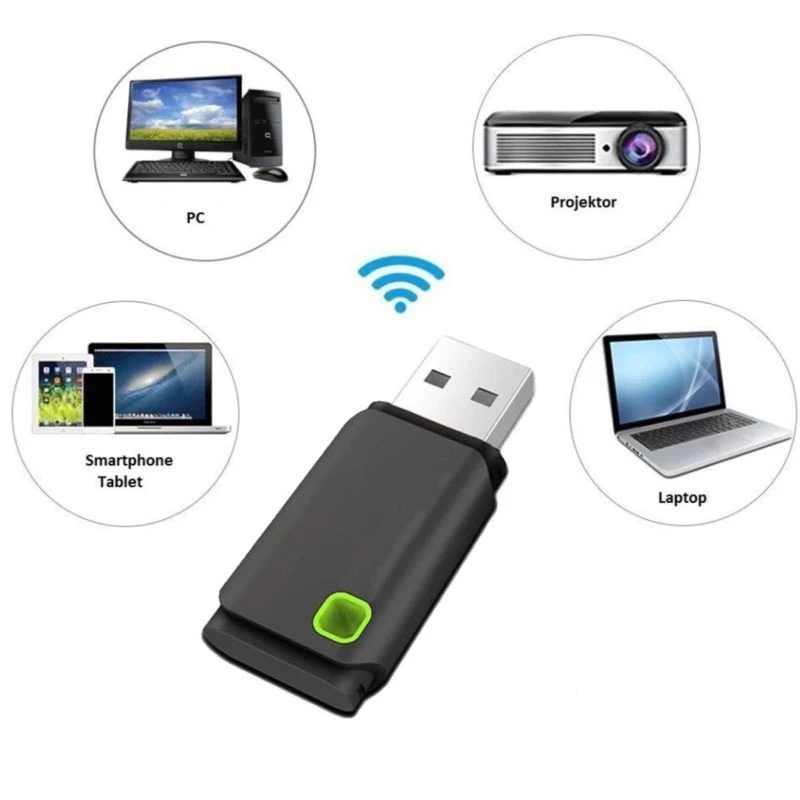 Мини usb беспроводной Wi Fi адаптер 300 Мбит/с приемник ethernet Сетевая карта Поддержка