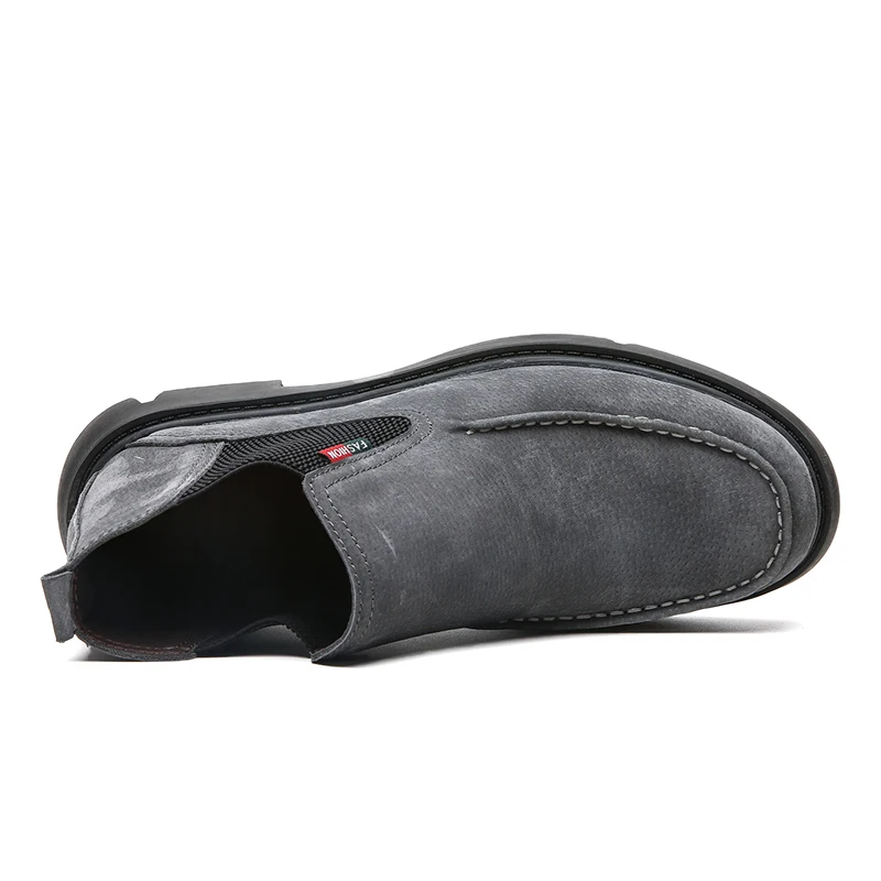 2019 модная обувь мужские ботинки Повседневная Удобная мужская до щиколотки на