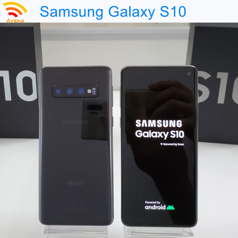 Оригинальный сотовый телефон Samsung Galaxy S10 Duos G9730 двойная Sim-карта глобальная версия