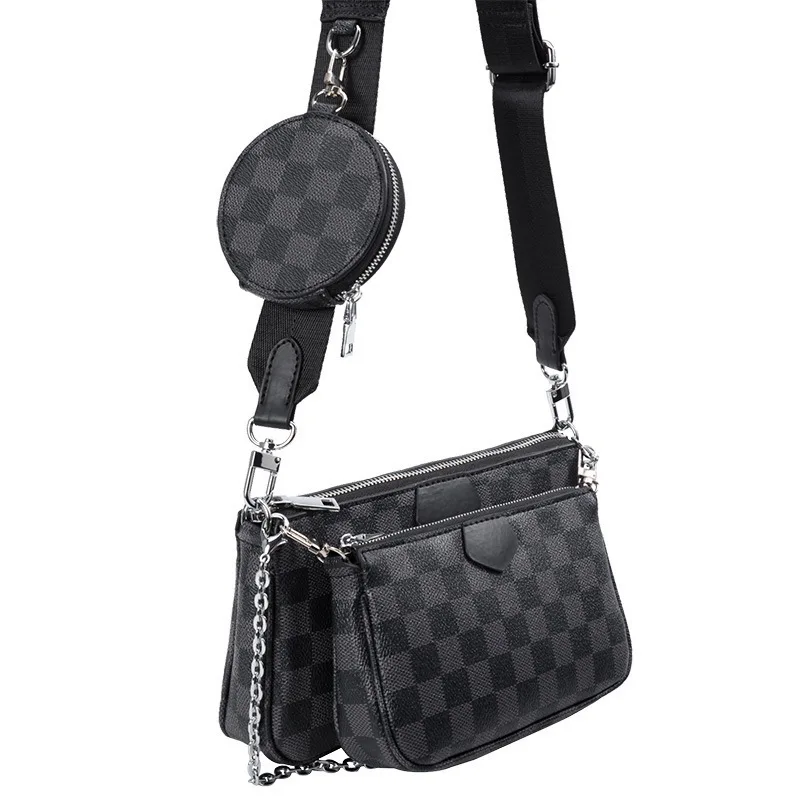 

Vintage print handbag 3-IN-1 fashion brand luxury lady messenger bag messenger bag small wallet handbag handbag
