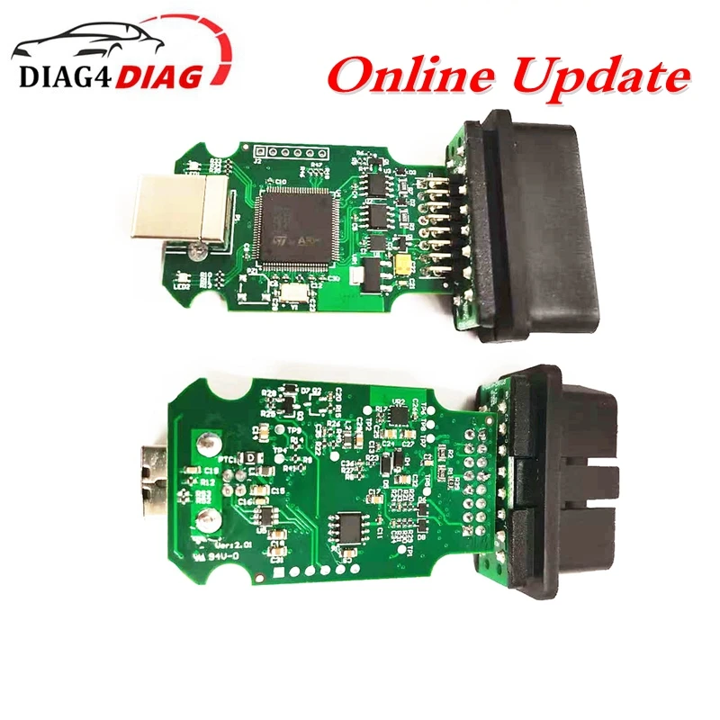 STM32F405 Chip 21.9.0 Unlimited Full License V2 STM 405 Support Online Update Car Diagnostic Interface STM32F415 Without Loader |