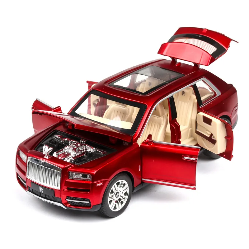 

1:24 Rolls-Royce Cullinan Car Model Metal Model Car Alloy Die-casting Car Children's Toy Gift Collectibles Free Shipping