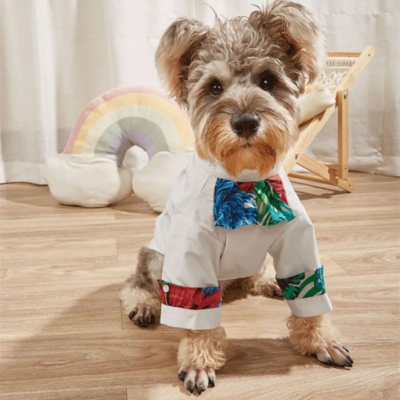 Новинка рубашка для кошек и собак одежда домашних животных Свадебный костюм