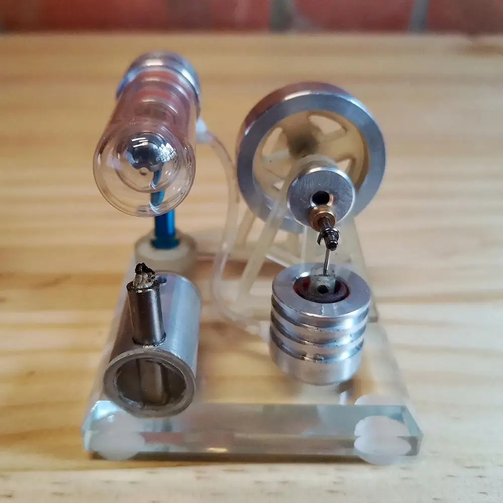 Генератор двигателя Стирлинга модель микрогенератора внешнего сгорания|engine