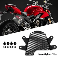 motorcycle tank grille for ducati streetfighter v4s v4 pillion peg removal kit fuel tank cover guard 2020