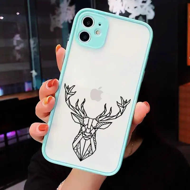 

Funny abstract black line art design Phone Case matte transparent For iphone 7 8 11 12 plus mini x xs xr pro max cover