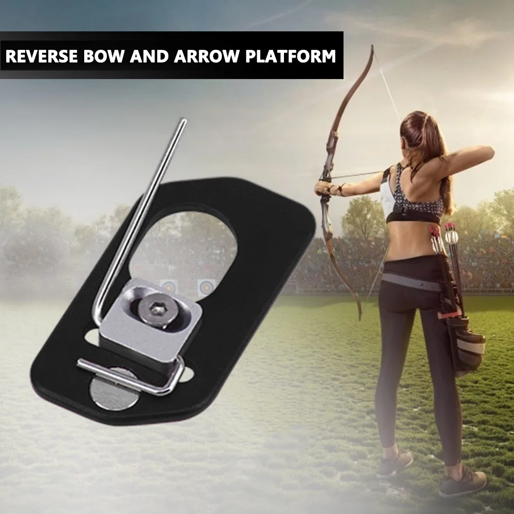 

Aluminum Magnetic Arrow Rest Patches Right/Left Handed Adjustable Archery Recurve Rest Patch Outdoor Hunting Shoot Accessories