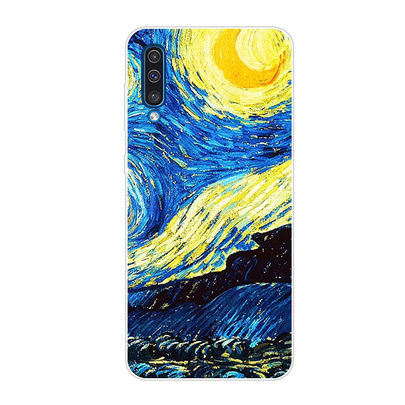 Khaki Чехол для samsung Galaxy A50,, модный Мягкий силиконовый чехол для samsung A30 30 A 50 A505, чехлы для телефонов - Color: Khaki