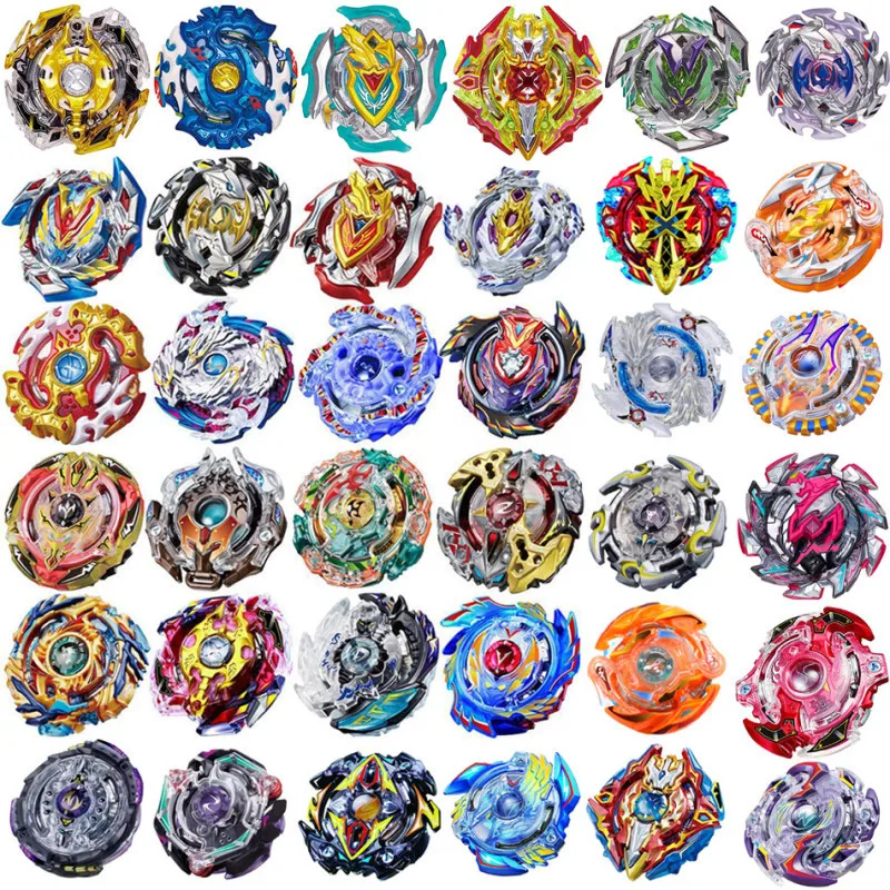 

New Funny Joy B-100 Beyblade Burst Starter Bey Blade Blades Metal Fusion Bayblade With Launcher High Performance Battling Top
