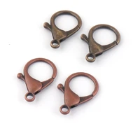 6pcs swivel clasp metal snap trigger hook push gate lobster clasp purse clasp key chain key ring hardware jewelry finding