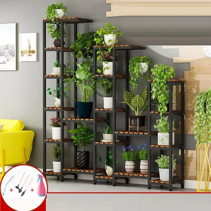 Внутренняя подставка для комнатных растений гостиной балкона настенная полка