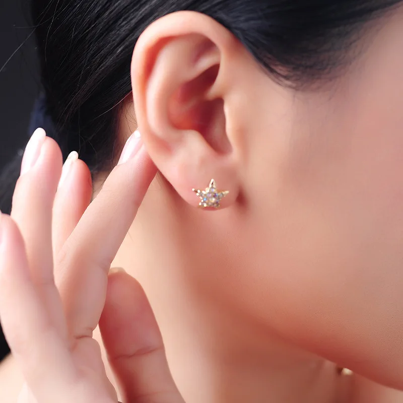 Модные серьги в виде капель для Для женщин Горячая асимметричных сплава с