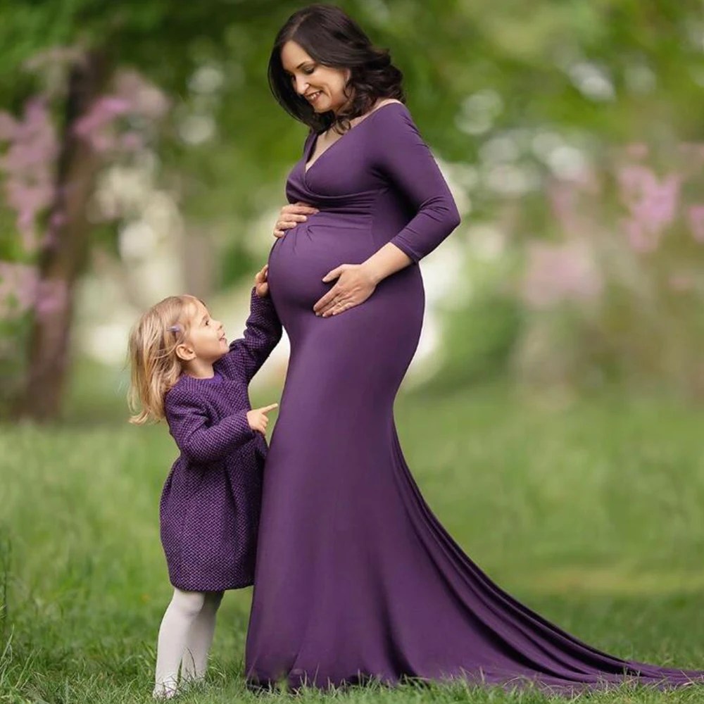 Женское платье для беременных Новинка 2020 года сексуальное длинное мамы женское