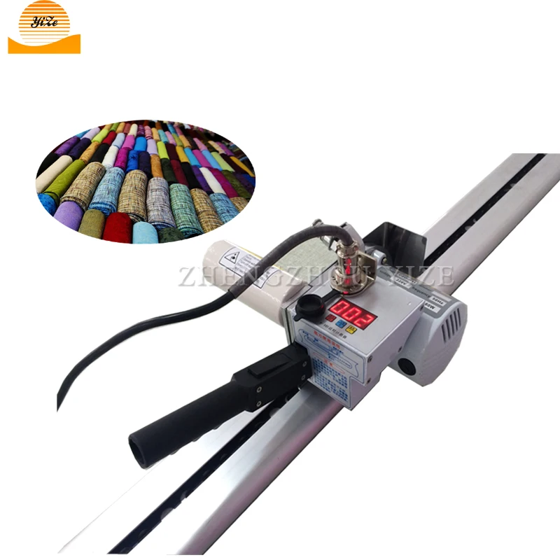 

Electric fabric slitting machine textile cutter end milling