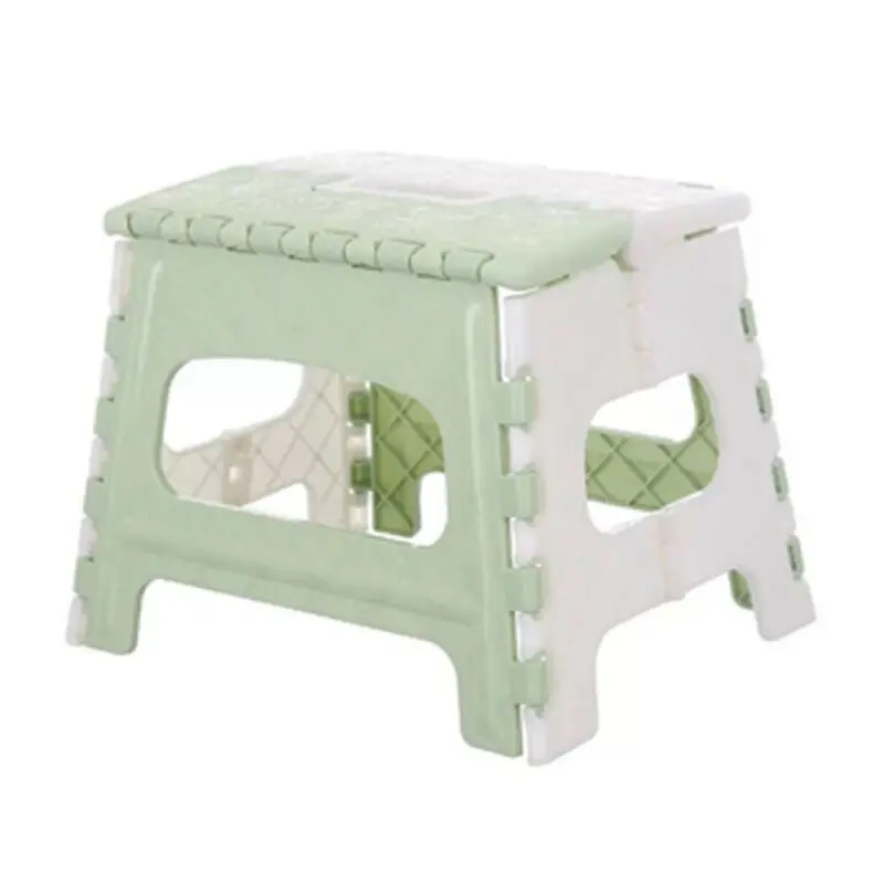 

Plastic Multi Purpose Folding Step Stool Kids holding stool camping Home Train Outdoor Foldable Outdoor Garden Bathroom Fishing